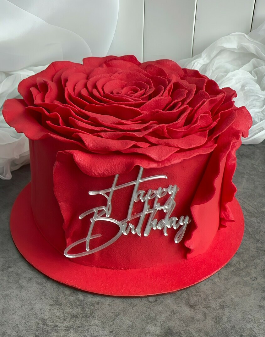 Торт " Красный бархат"