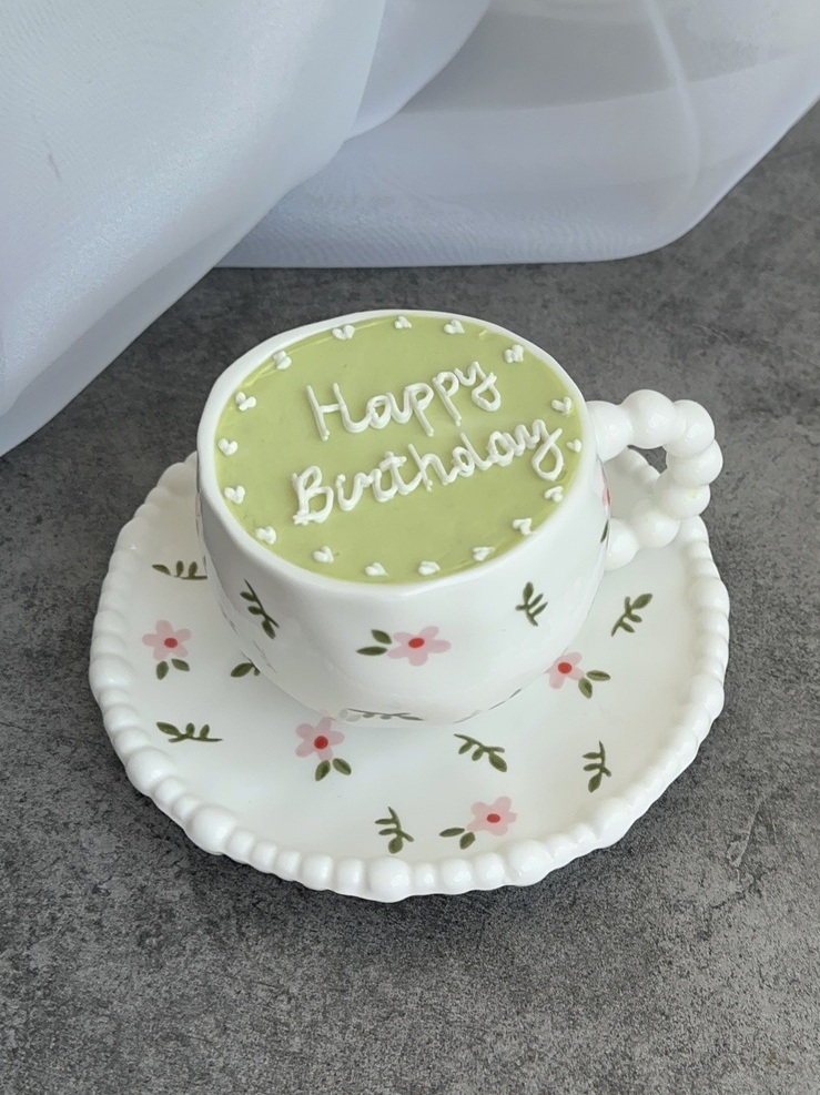 Торт бенто "Клубничный мохито"